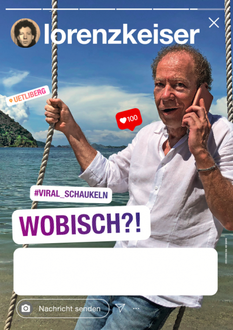 Wobisch?! Wo bisch? #lorenzkeiser #viral–schaukeln Lorenz Keiser Neues Programm 2020